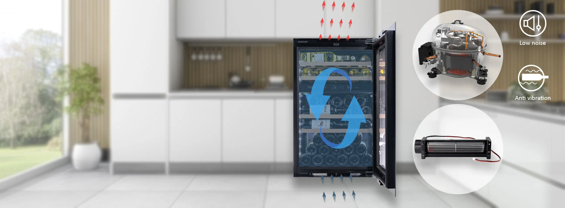 INVERTER COMPRESSOR & CROSSFLOW FAN